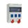 Walther 6823009 Kunststoff-Steckdosenkombination 40A mit einem RCD TypA 5 MCBs TypC TypB 2 CEE-Abgänge 16-32A 3 Schukos und Klemmsatz K25 10P