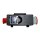 Walther 6421102 Tragbare Vollgummi-Protectionbox 32A mit einem RCD TypB SK MI einem CEE-Abgang 32A und Anschluss über Anbaugerätestecker 32A