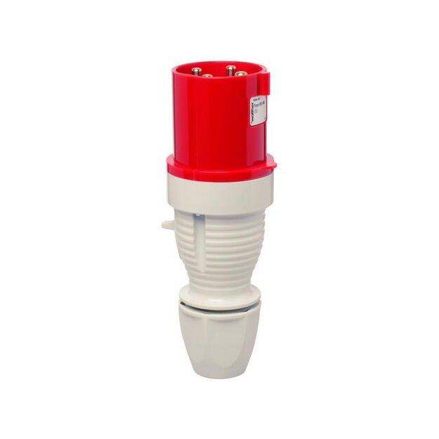 Walther 262406 Stecker 63A 4P 6h mit außenliegender Kabelverschraubung
