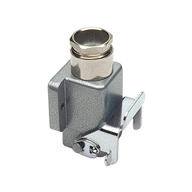 Walther T701003 Sockelgehäuse A3 A4 A5 und D8 aus Zink der Höhe 25,5mm mit geschlossenem Boden Längsverriegelungsbügel und 1xM20 Gewindebohrung