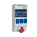 Walther 6980107 Kunststoff-Steckdosenkombination 40A mit...