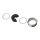Walther 717636 Druckschraube aus vernickeltem Messing mit Dicht-/Druckring aus verzinktem Eisen M20