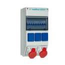Walther 6980203 Kunststoff-Steckdosenkombination 50A mit...