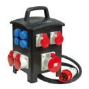 Walther 6495404B Tragbare Vollgummi-Steckdosenkombination...