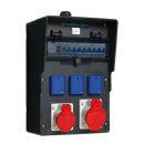 Walther 6473010 Vollgummi-Steckdosenkombination 40A mit...