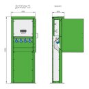Walther 84301400 Satellitensäule mit 4...