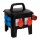 Walther 6430209A Tragbare Vollgummi-Steckdosenkombination 16A mit 2 CEE-Abgänge 16A 4 Schukos und Anschluss über 16A Anbaugerätestecker