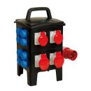 Walther 6493318 Tragbare Vollgummi-Steckdosenkombination...