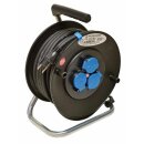 Walther 39100302250303 Sicherheits-Kabeltrommel 230V mit...