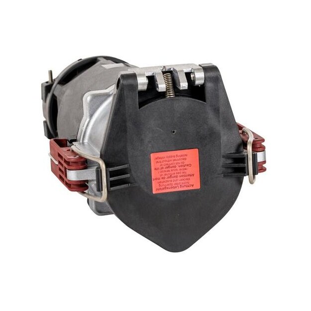 Walther 3B9506 CEE Hochstrom Kupplung 250A 5P 6h IP67 C-Line mit Schraubanschluss und einer Kabeleinführung oben
