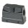 Walther P748016 Tüllengehäuse B HT 16 aus Aluminium der Höhe 65mm mit Querverriegelungsnocken 1xM25 Gewindebohrung und Kabeleinführungen seitlich