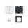 Busch-Jaeger 6716/03 UJ-84 FoH-switch 3-fach Set 2CKA006710A0020