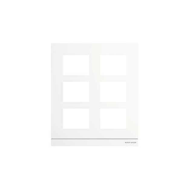 Busch-Jaeger 41396CF-W-03 Frontplatte Audio 2/3 2TMA220160W0009