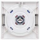 Jung A1749BFWWM Abdeckung für Raumtemperaturregler-Einsätze Thermoplast Schneeweiß matt Serie AS