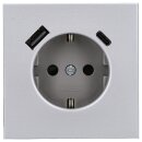 Jung AL1520-15CA SCHUKO-Steckdose mit USB-Ladegerät...