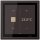 Jung AL459D1SD KNX Raumcontroller LS TOUCH Secure Aluminium lackiert Dark Serie LS