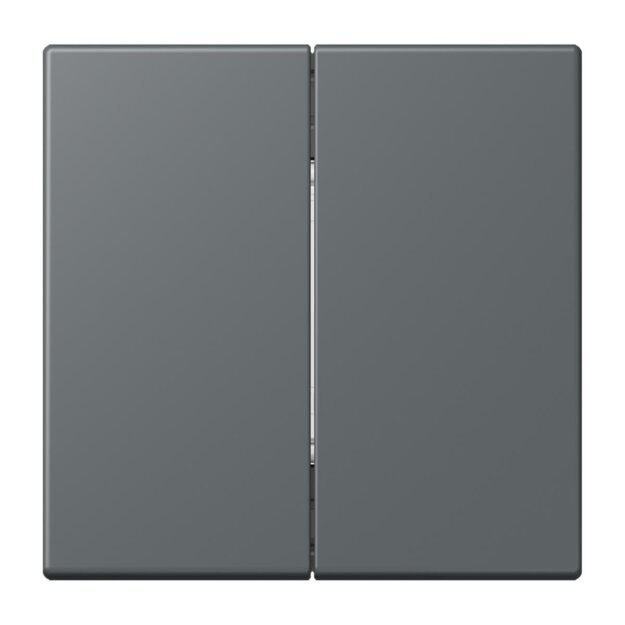 Jung BLELC995202 Bluetooth Low Energy Funk-Wandsender 4-kanalig (Thermoplast lackiert) Gris Foncé 31 Les Couleurs® Le Corbusier