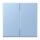 Jung BLELC995207 Bluetooth Low Energy Funk-Wandsender 4-kanalig (Thermoplast lackiert) Outremer Moyen Les Couleurs® Le Corbusier