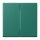 Jung BLELC995216 Bluetooth Low Energy Funk-Wandsender 4-kanalig (Thermoplast lackiert) Vert Anglais Les Couleurs® Le Corbusier