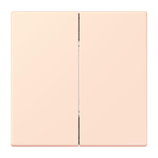 Jung BLELC995226 Bluetooth Low Energy Funk-Wandsender 4-kanalig (Thermoplast lackiert) Orange Pâle Les Couleurs® Le Corbusier