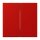 Jung BLELC995227 Bluetooth Low Energy Funk-Wandsender 4-kanalig (Thermoplast lackiert) Rouge Vermillon 31 Les Couleurs® Le Corbusier
