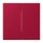 Jung BLELC995229 Bluetooth Low Energy Funk-Wandsender 4-kanalig (Thermoplast lackiert) Rouge Carmin Les Couleurs® Le Corbusier