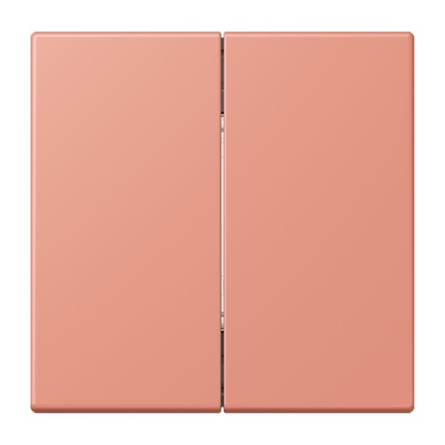 Jung BLELC995233 Bluetooth Low Energy Funk-Wandsender 4-kanalig (Thermoplast lackiert) LOcre Rouge Moyen Les Couleurs® Le Corbusier