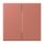 Jung BLELC995236 Bluetooth Low Energy Funk-Wandsender 4-kanalig (Thermoplast lackiert) Terre Sienne Brique Les Couleurs® Le Corbusier