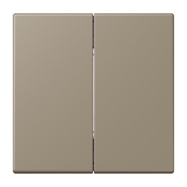 Jung BLELC995242 Bluetooth Low Energy Funk-Wandsender 4-kanalig (Thermoplast lackiert) Ombre Naturelle Moyenne Les Couleurs® Le Corbusier
