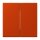 Jung BLELC995244 Bluetooth Low Energy Funk-Wandsender 4-kanalig (Thermoplast lackiert) Rouge Vermillon 59 Les Couleurs® Le Corbusier