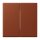 Jung BLELC995247 Bluetooth Low Energy Funk-Wandsender 4-kanalig (Thermoplast lackiert) Terre Sienne Brûlée 59 Les Couleurs® Le Corbusier