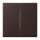 Jung BLELC995252 Bluetooth Low Energy Funk-Wandsender 4-kanalig (Thermoplast lackiert) Terre D’Ombre Brûlée 59 Les Couleurs® Le Corbusier