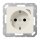 Jung BTA1521S JUNG HOME SCHUKO-Steckdose Safety+ Thermoplast Weiß