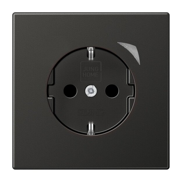 Jung BTAL1521SEAN-L Jung SCHUKO-Steckdose Schraubklemmen Safety+ Thermoplast lackiert Anthrazit