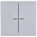 Jung BTAL17102 JUNG HOME Taster 2-fach Aluminium