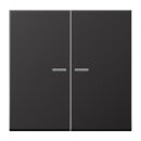 Jung BTAL17102D JUNG HOME Taster 2-fach Dark