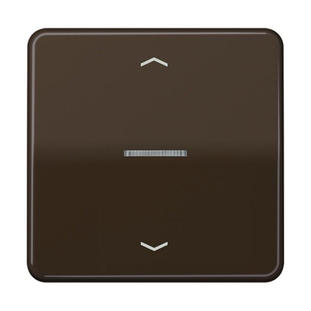 Jung BTCD17101PBR JUNG HOME Taster 1-fach mit Pfeilsymbolen Braun