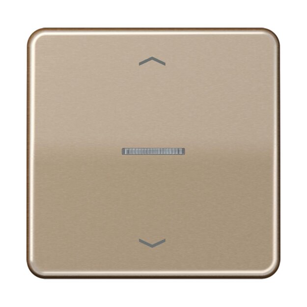 Jung BTCD17101PGB JUNG HOME Taster 1-fach mit Pfeilsymbolen Gold / Bronze