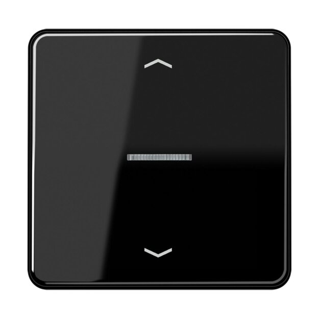 Jung BTCD17101PSW JUNG HOME Taster 1-fach mit Pfeilsymbolen Schwarz