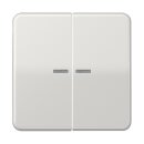 Jung BTCD17102LG JUNG HOME Taster 2-fach Lightgrau