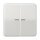 Jung BTCD17102LG JUNG HOME Taster 2-fach Lightgrau