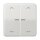 Jung BTCD17102PLG JUNG HOME Taster 2-fach mit Pfeilsymbolen Lightgrau