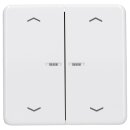 Jung BTCD17102PWW JUNG HOME Taster 2-fach mit...