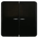 Jung BTCD17102SW JUNG HOME Taster 2-fach Schwarz