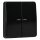 Jung BTCD17102SW JUNG HOME Taster 2-fach Schwarz