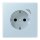 Jung BTLC1521S208 JUNG HOME SCHUKO-Steckdose Safety+ LC32022 (Thermoplast lackiert) Outremerclair Les Couleurs® Le Corbusier