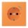 Jung BTLC1521S225 JUNG HOME SCHUKO-Steckdose Safety+ LC32081 (Thermoplast lackiert) Orange Clair Les Couleurs® Le Corbusier