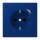 Jung BTLC1521S261 JUNG HOME SCHUKO-Steckdose Safety+ LC4320T (Thermoplast lackiert) Bleu Outremer Foncé Les Couleurs® Le Corbusier