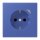 Jung BTLC1521SE206 JUNG HOME SCHUKO-Steckdose Energy Safety+ LC3200 (Thermoplast lackiert) Bleu Outremer 31 Les Couleurs® Le Corbusier
