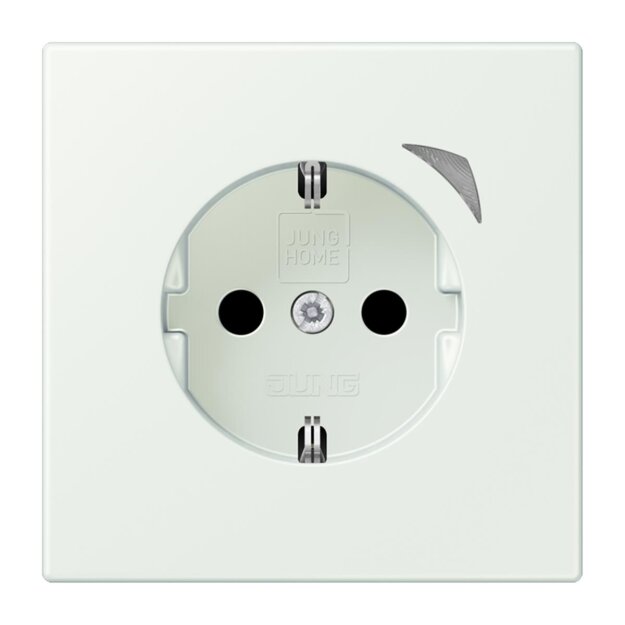 Jung BTLC1521SE210 JUNG HOME SCHUKO-Steckdose Energy Safety+ LC3200 (Thermoplast lackiert) Outremer Gris Les Couleurs® Le Corbusier